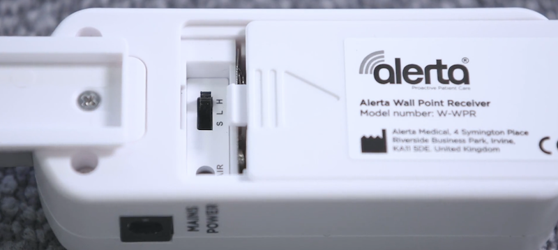 Alerta Wireless Receiver volume control